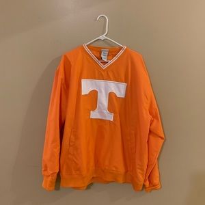 Tennessee Vols Orange V-Neck Pullover